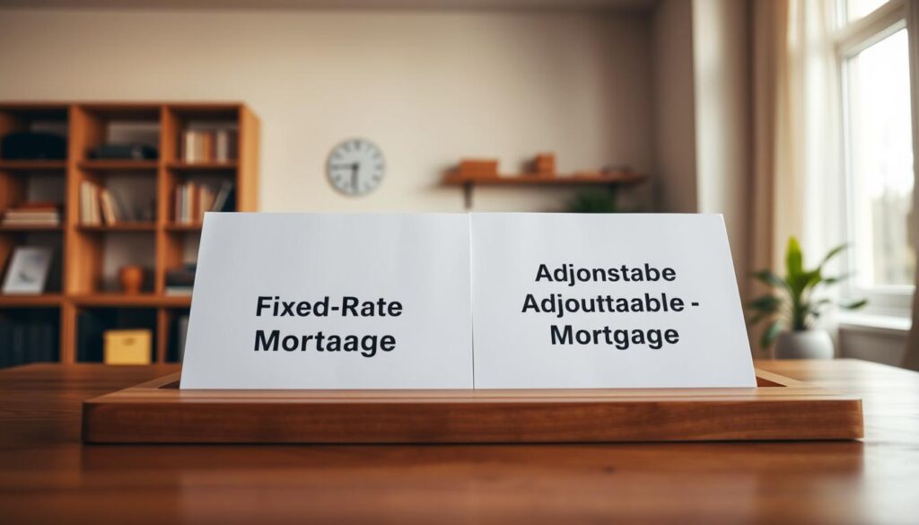 fixed-rate vs adjustable-rate mortgages